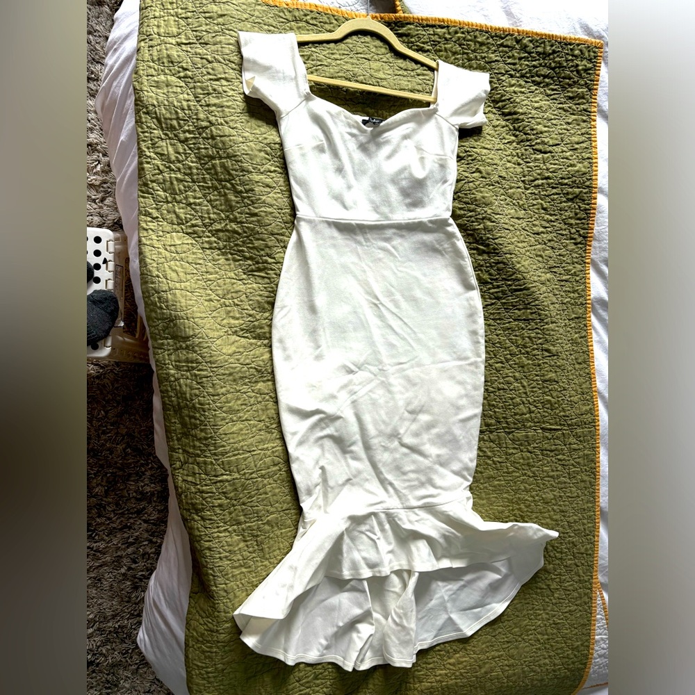 Lulus white dress